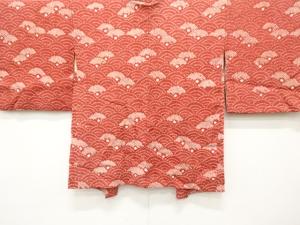 本総絞り　青海波模様　羽織